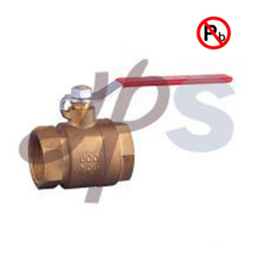 NSF Material Lead Free Casting Bronze Ball Valve